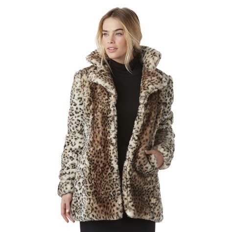 Leopard print Women's Coats .